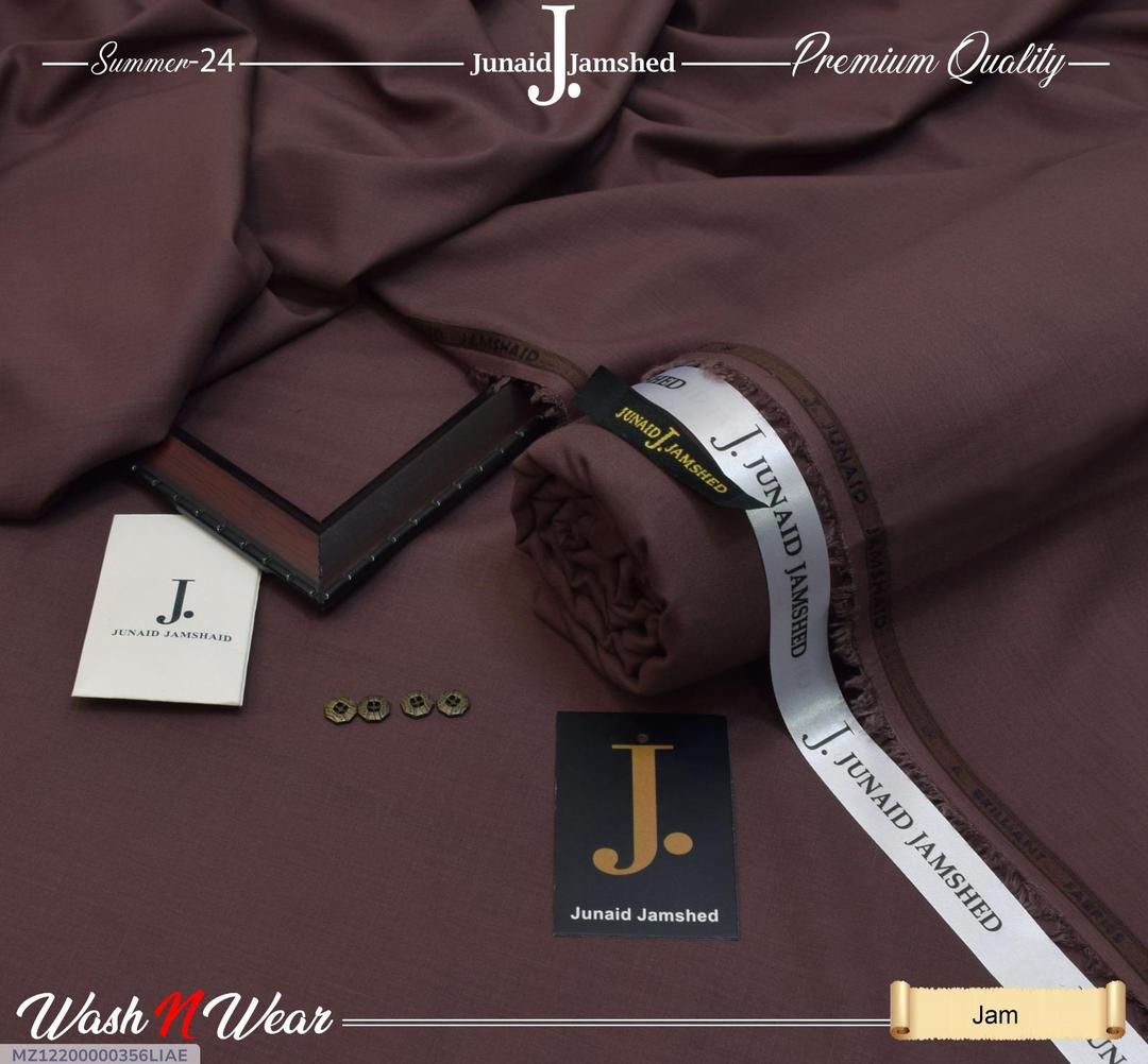 Men’s Unstitched Wash And Wear Plain Suit