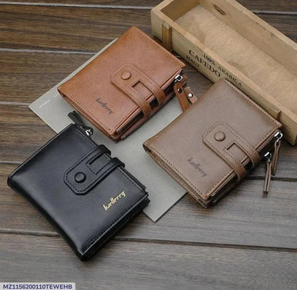 Men's Multicolor Leather Wallet - 1 Pc