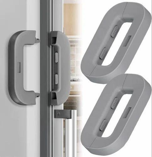 Self-Adhesive Freezer Lock Refrigerator Fridge Door Lock