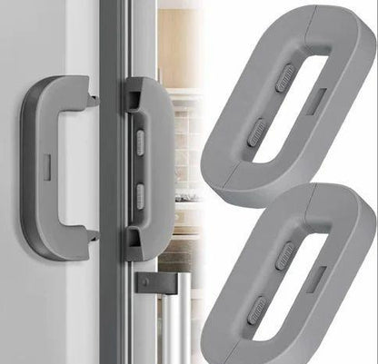 Self-Adhesive Freezer Lock Refrigerator Fridge Door Lock