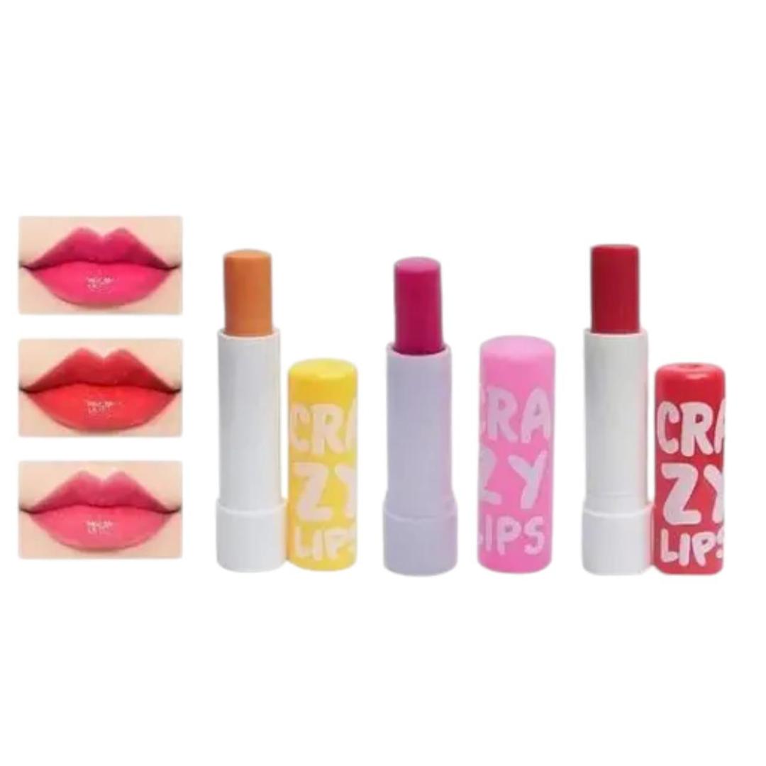Glossy Finish Lip Balm- Pack Of 6